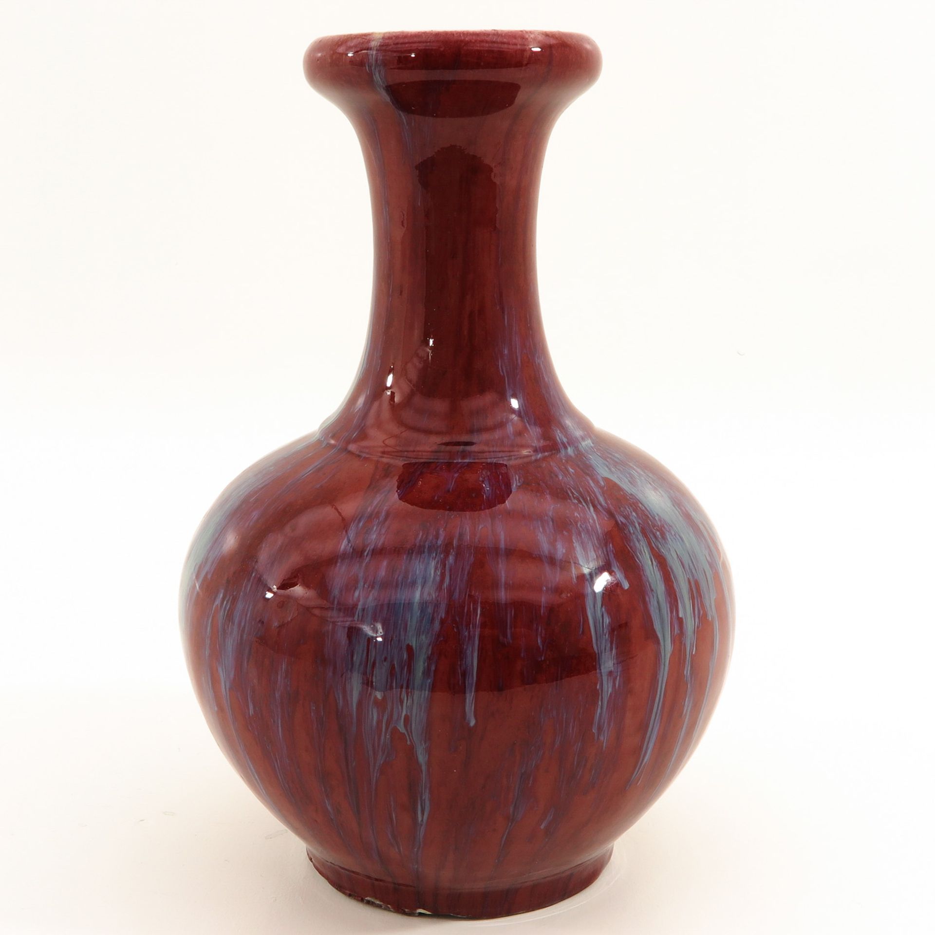 A Flambe Decor Vase - Bild 2 aus 9