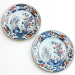 A Pair of Imari Plates