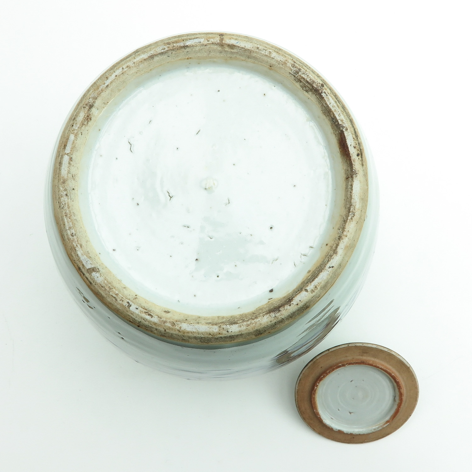 A Celadon and Blue Ginger Jar - Image 6 of 9