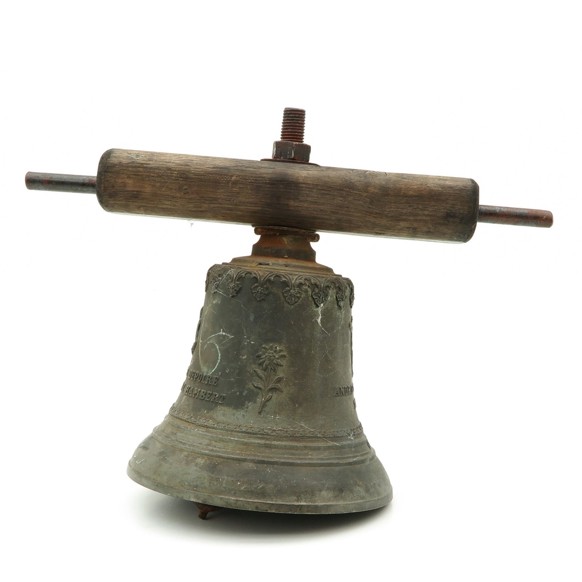 A Bronze Monastery Bell Dated 1929