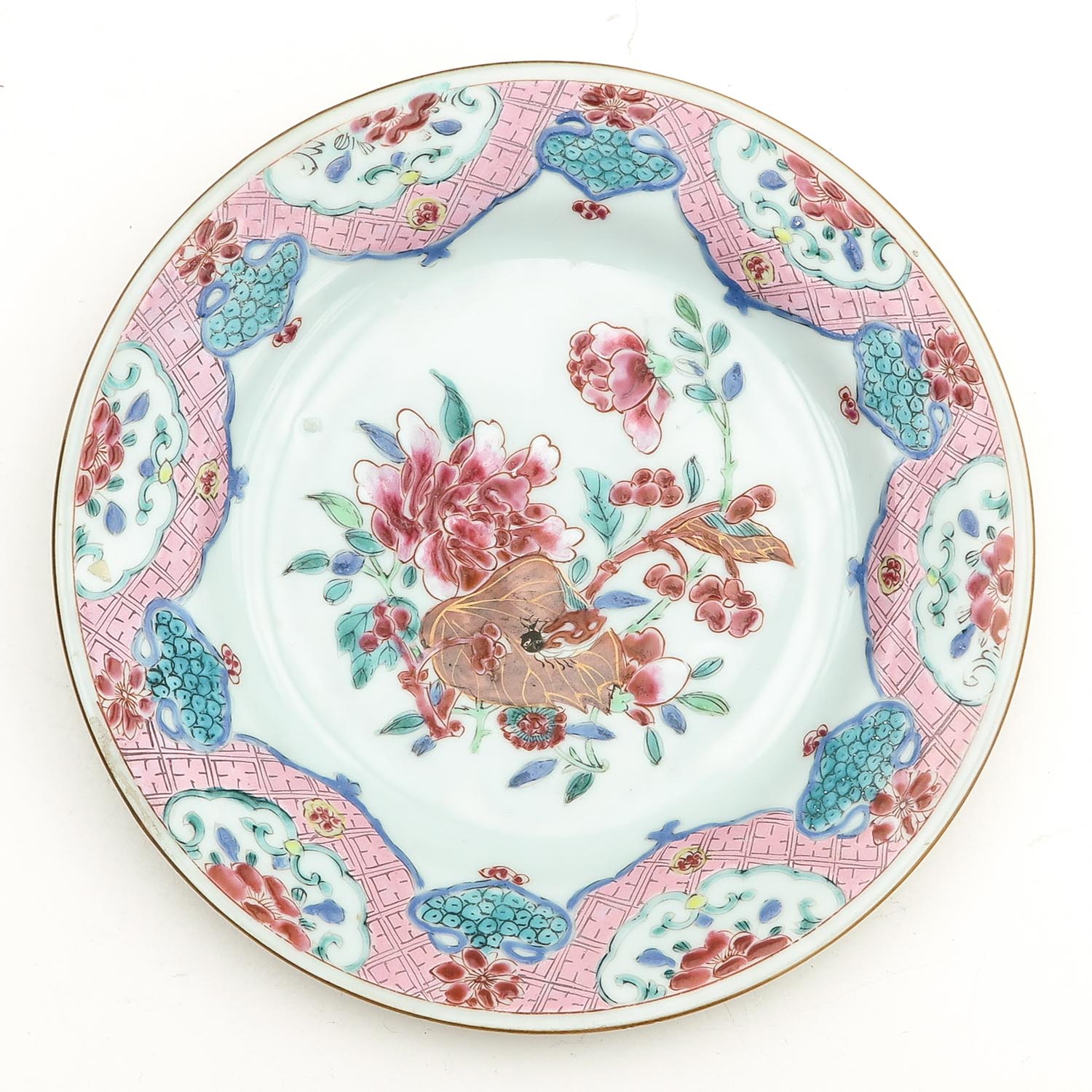 A Famille Rose and Polychrome Plate - Image 3 of 10