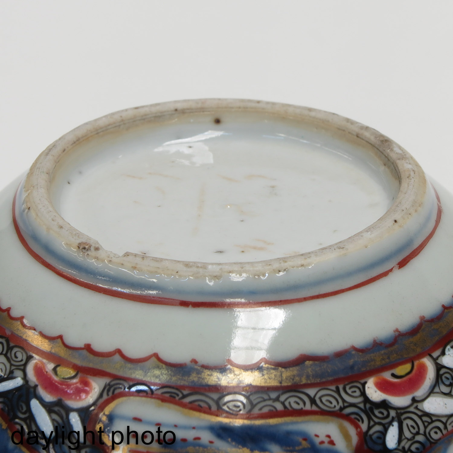 A Polychrome Teapot - Image 8 of 9