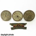 A Collection of Three Antique Wagon Pieces
