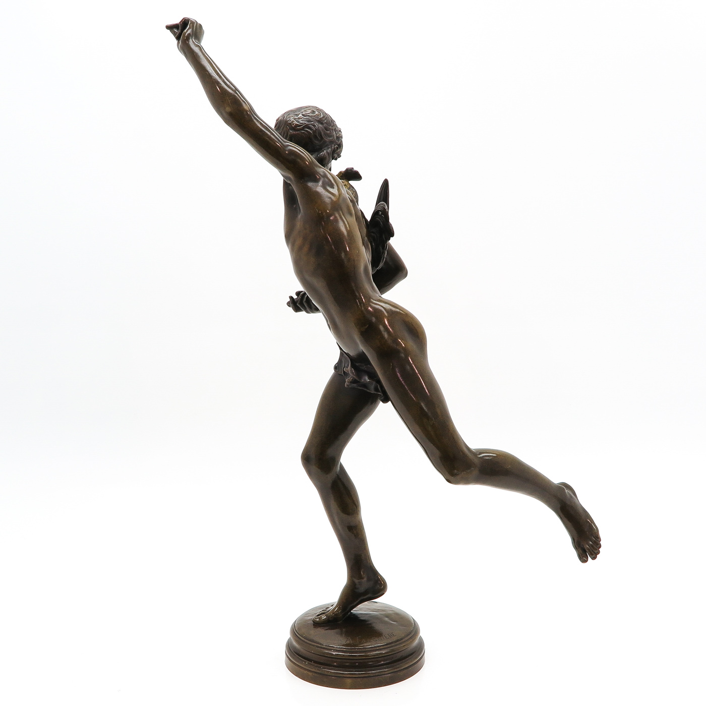 A Signed Bronze Sculpture - Image 2 of 8