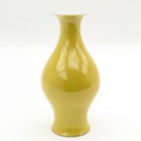 A Yellow Glaze Vase