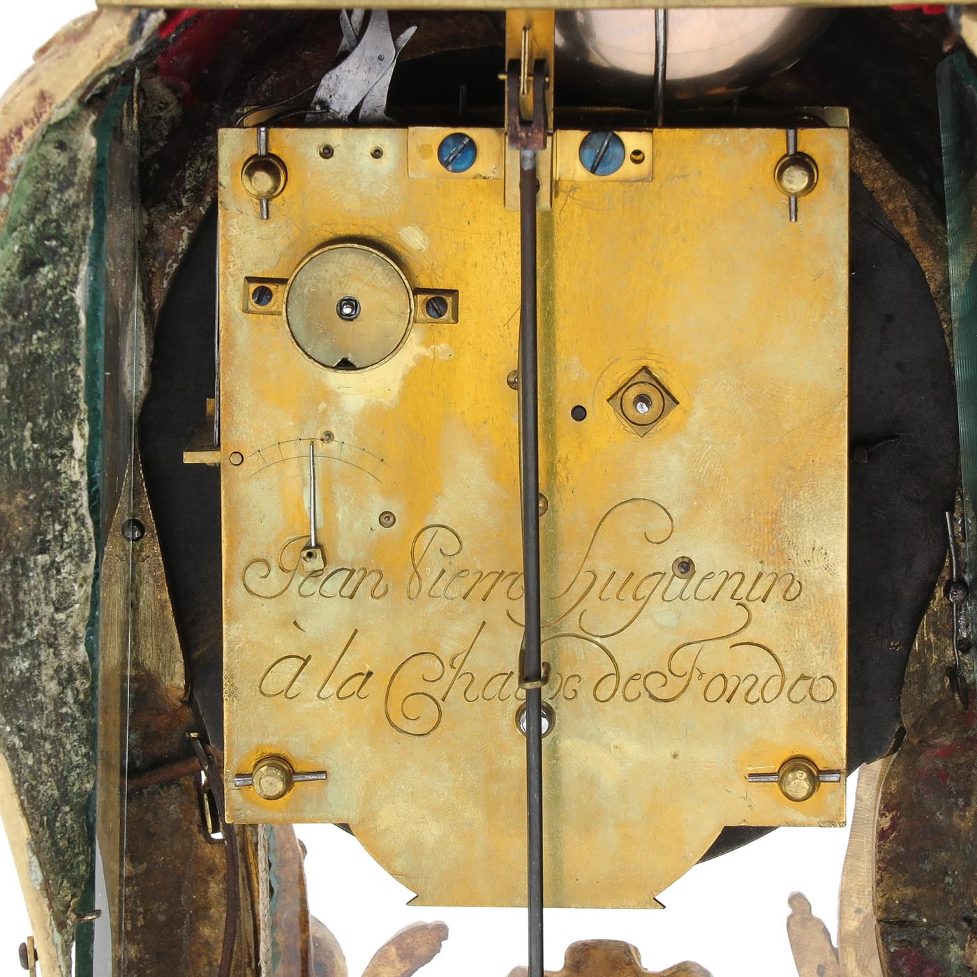 An 18th Century Signed French Pendulum - Image 8 of 9