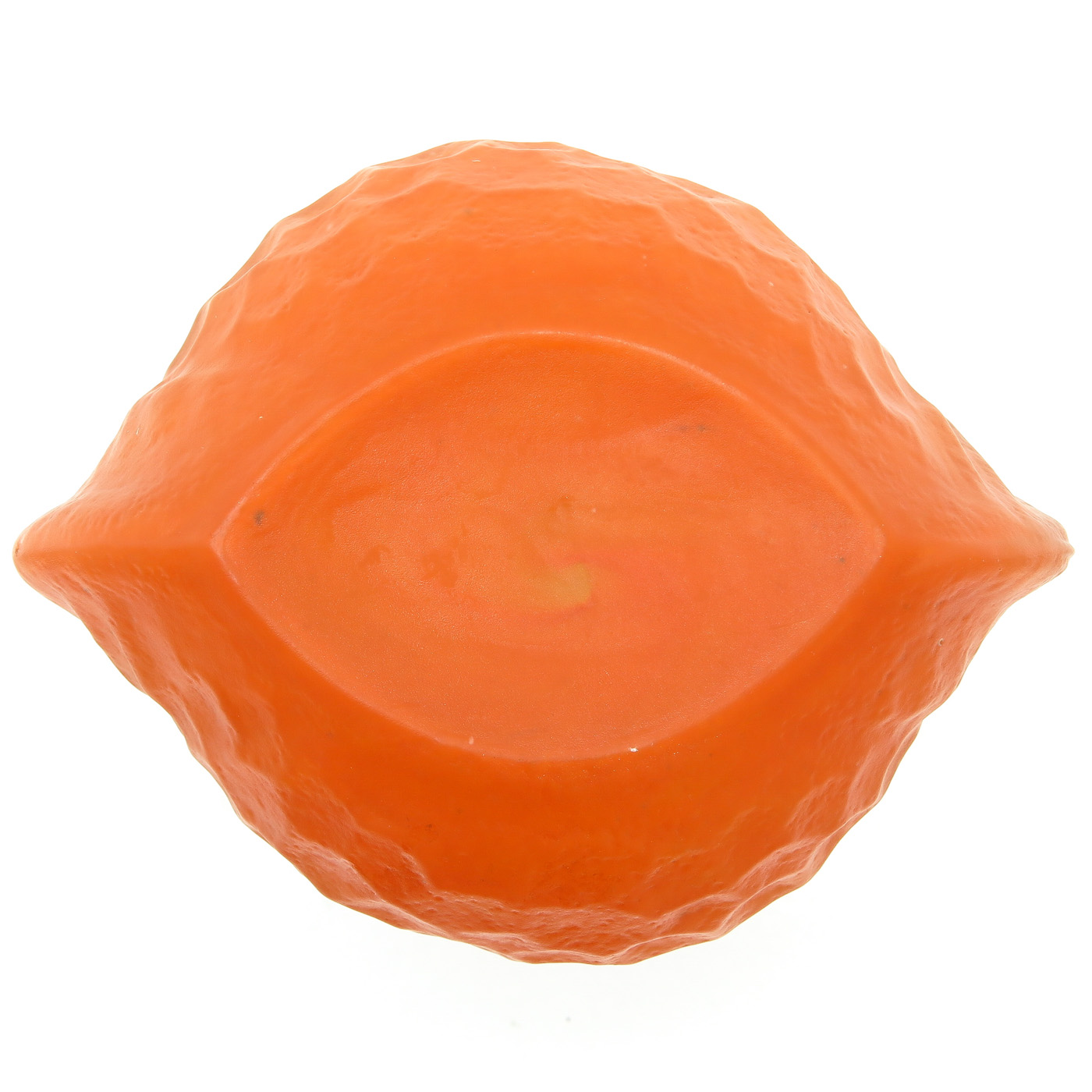 An Orange Glass Vase - Image 6 of 7