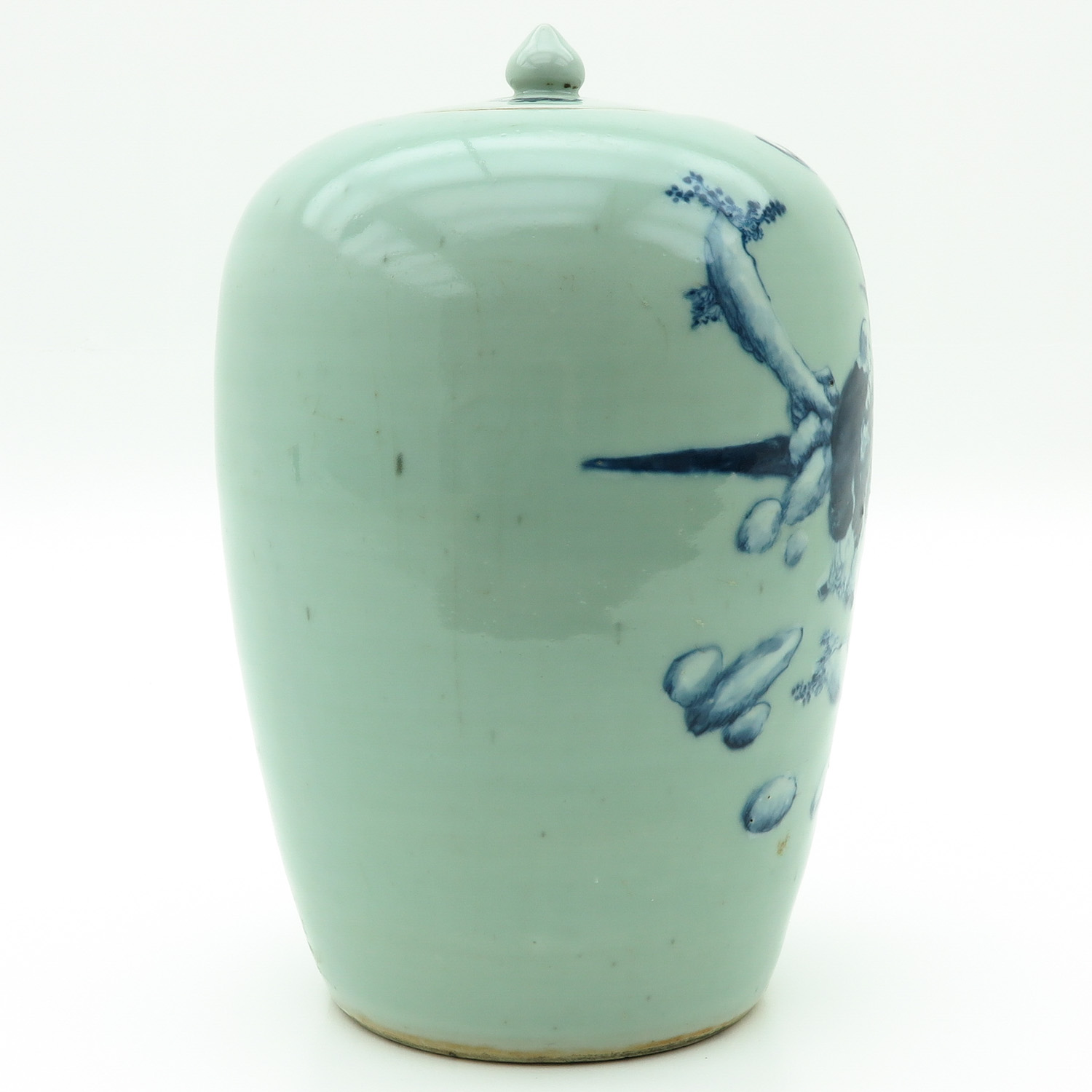 A Celadon and Blue Ginger Jar - Image 4 of 9