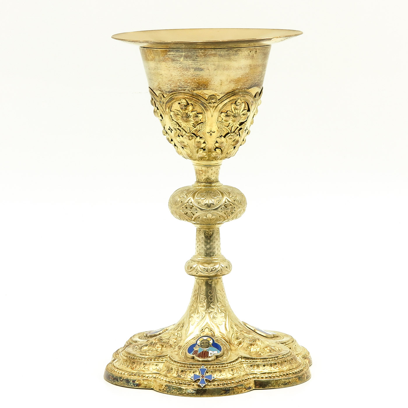 A Gilt Silver Chalice - Image 2 of 5