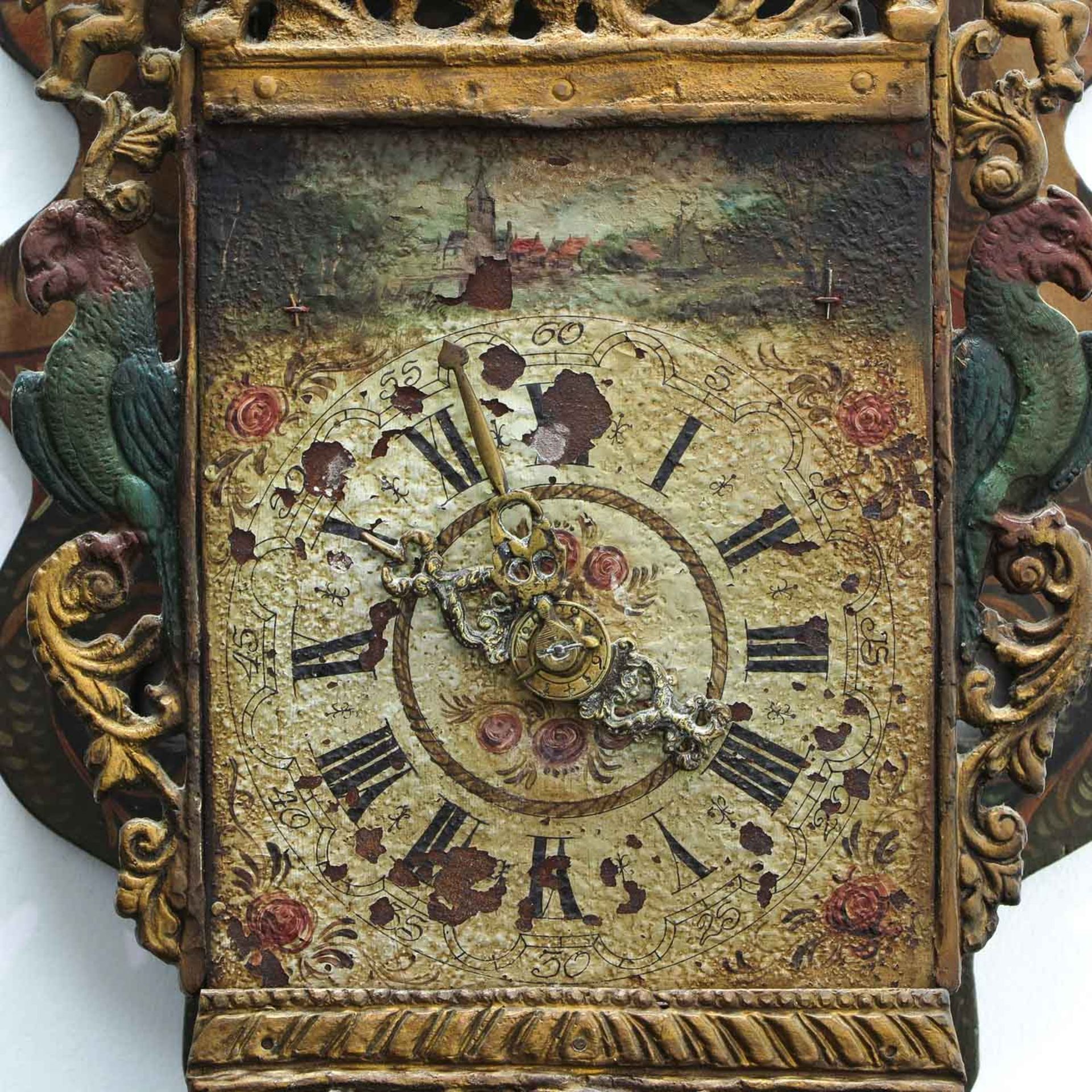 An 18th - 19th Century Friesland Clock - Bild 2 aus 6