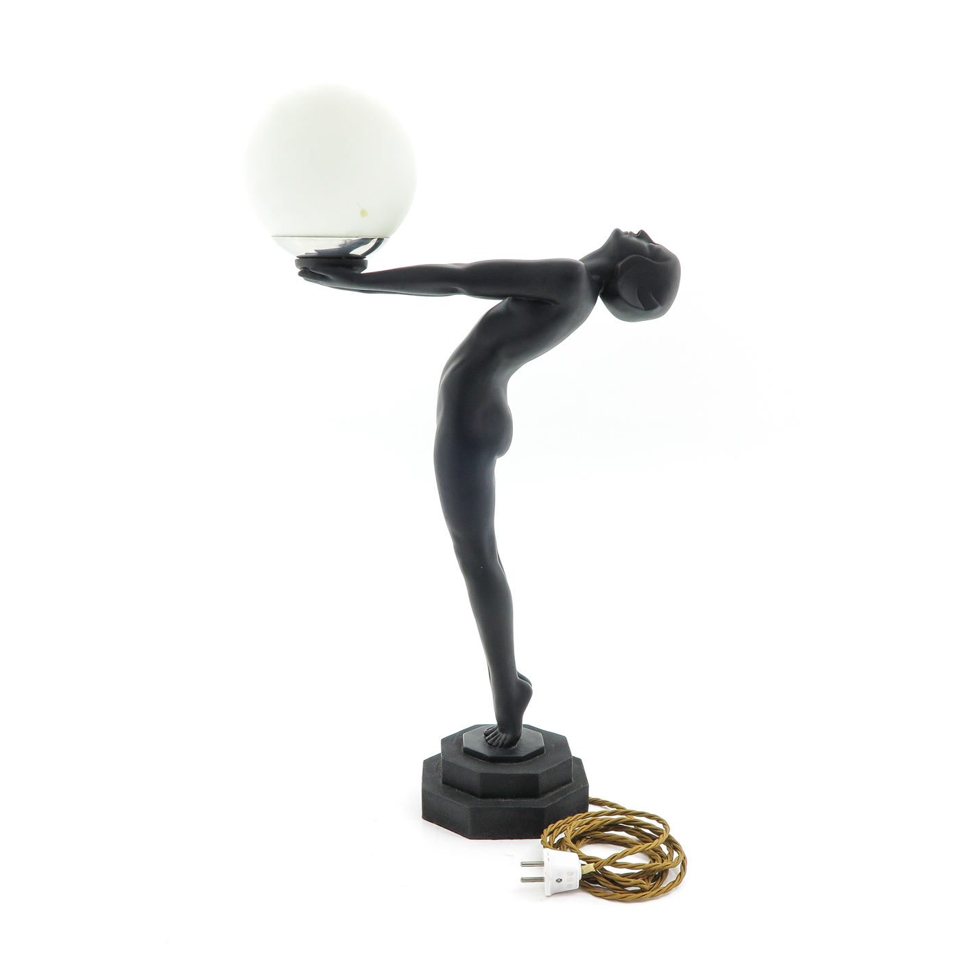 An Art DecoTable lamp - Image 2 of 8