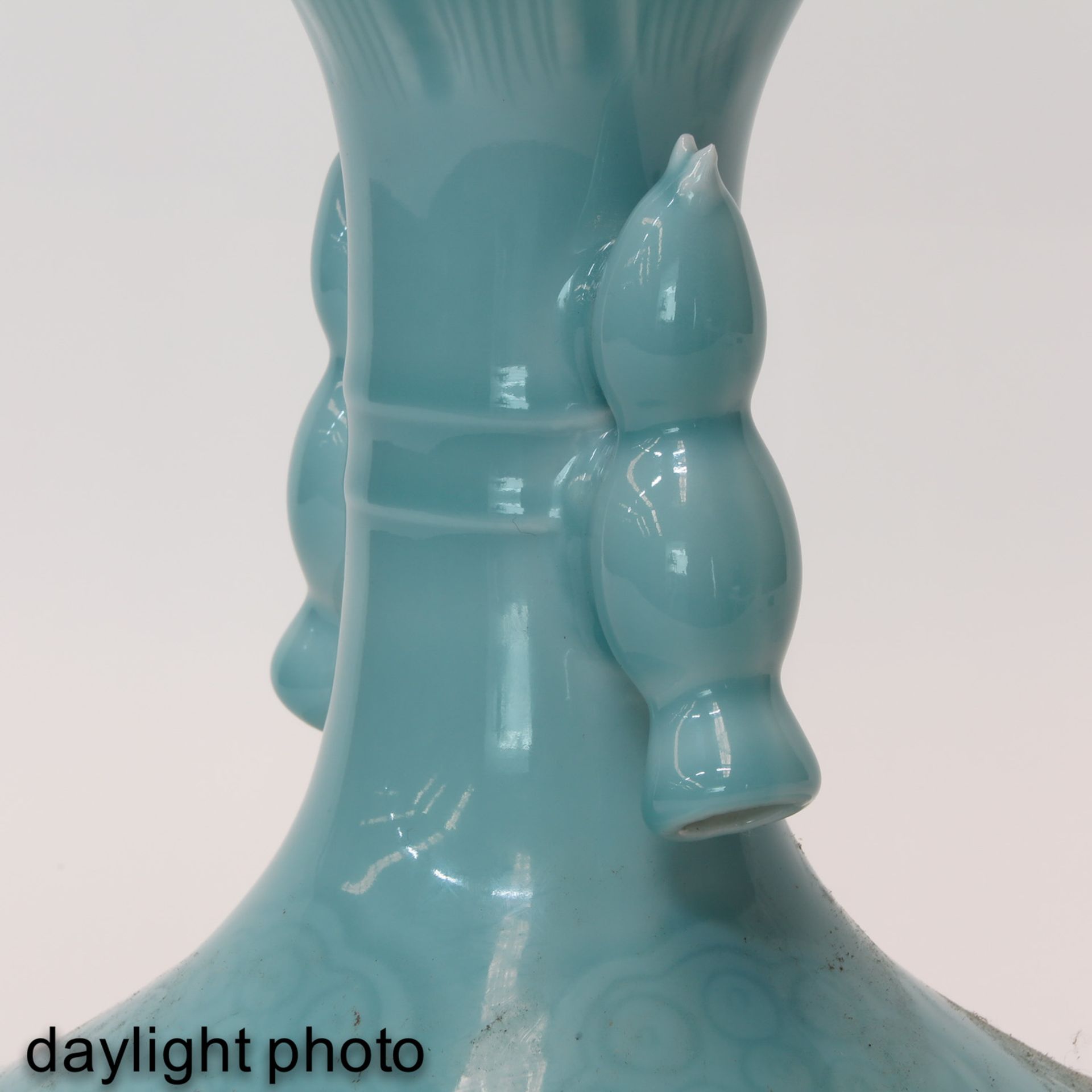A Light Blue Glazed Vase - Image 10 of 10