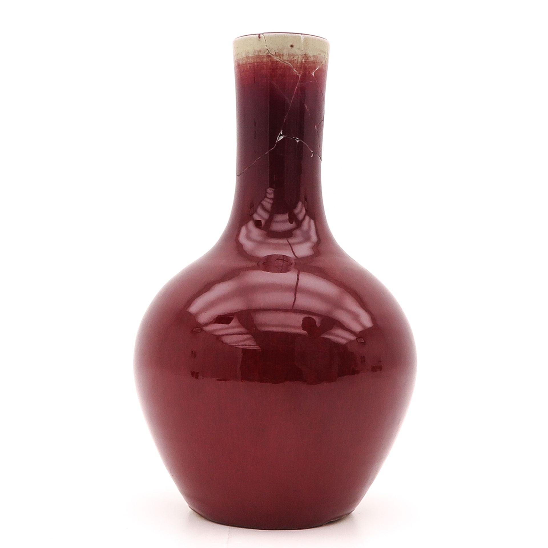 A Sang de Boeuf Vase - Image 3 of 9