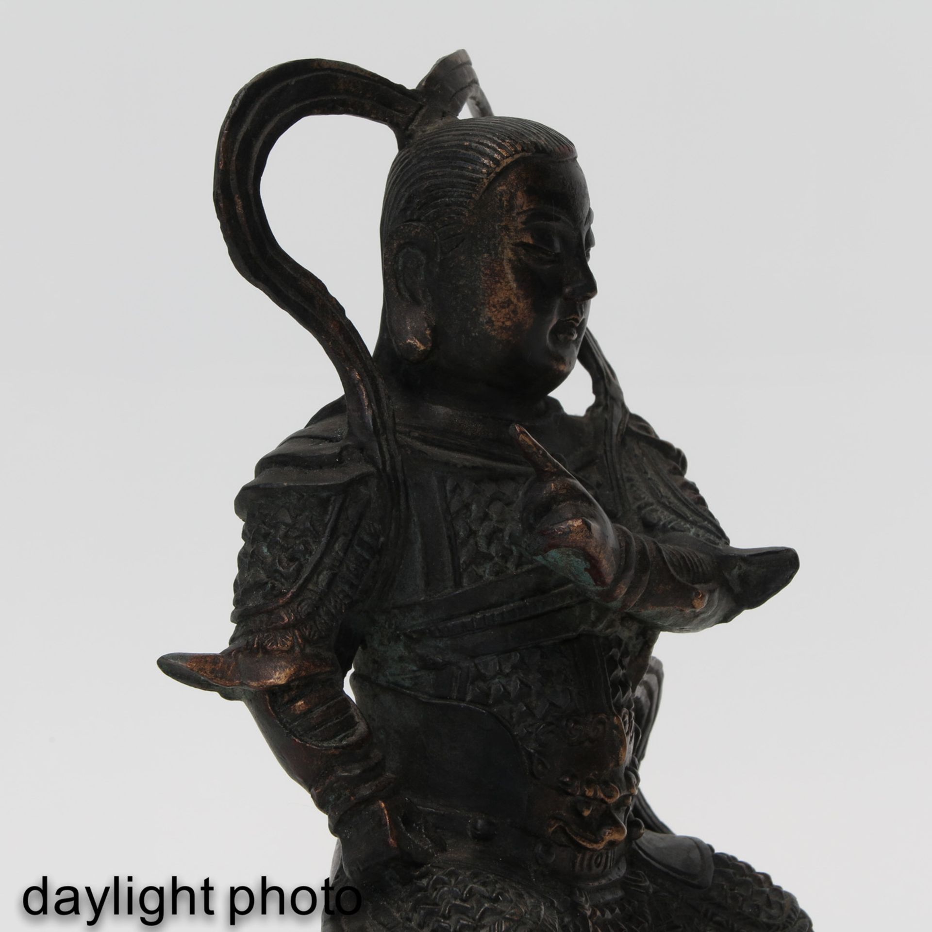 A Bronze Buddha Sculpture - Image 10 of 10