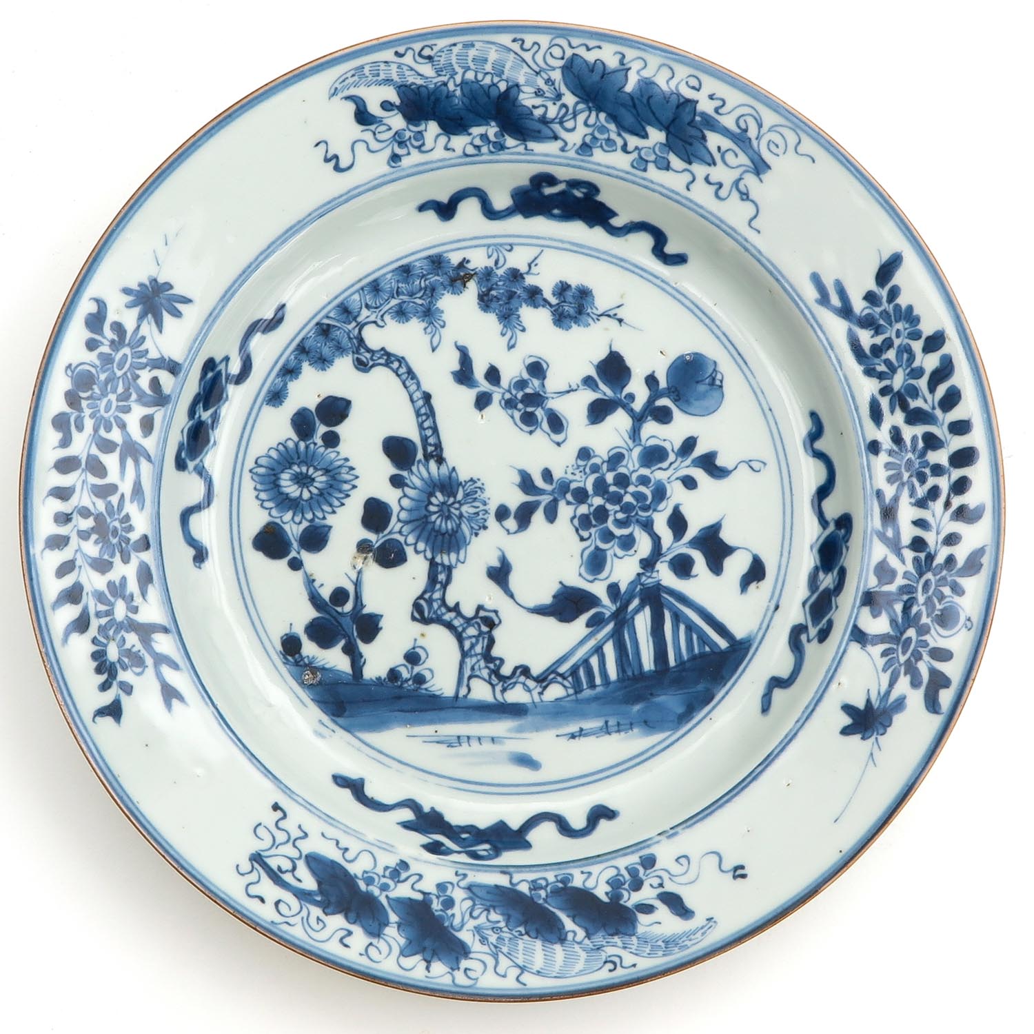 2 Blue and White Plates - Image 5 of 10