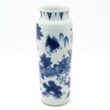 A Blue and White Rolwagen Vase