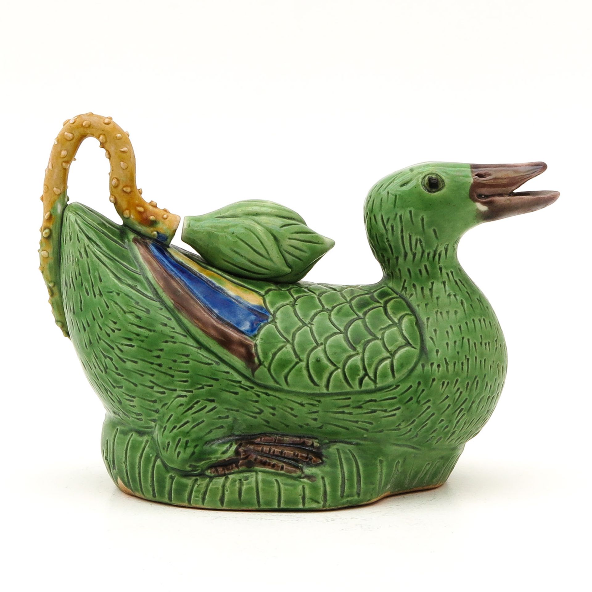 A Figural Teapot - Image 3 of 10