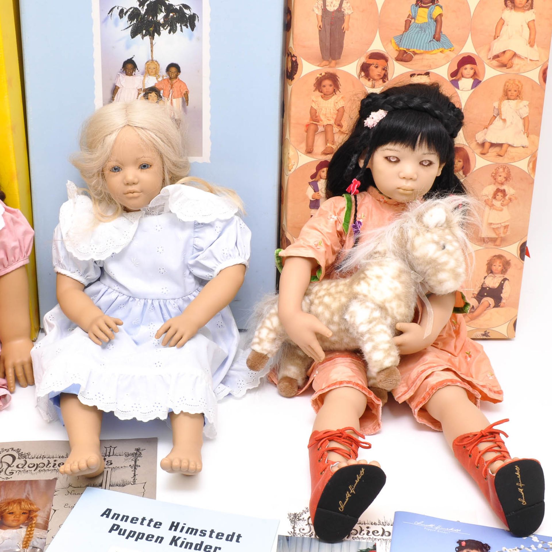 A Collection of 4 Annette Himstedt Dolls - Image 2 of 5