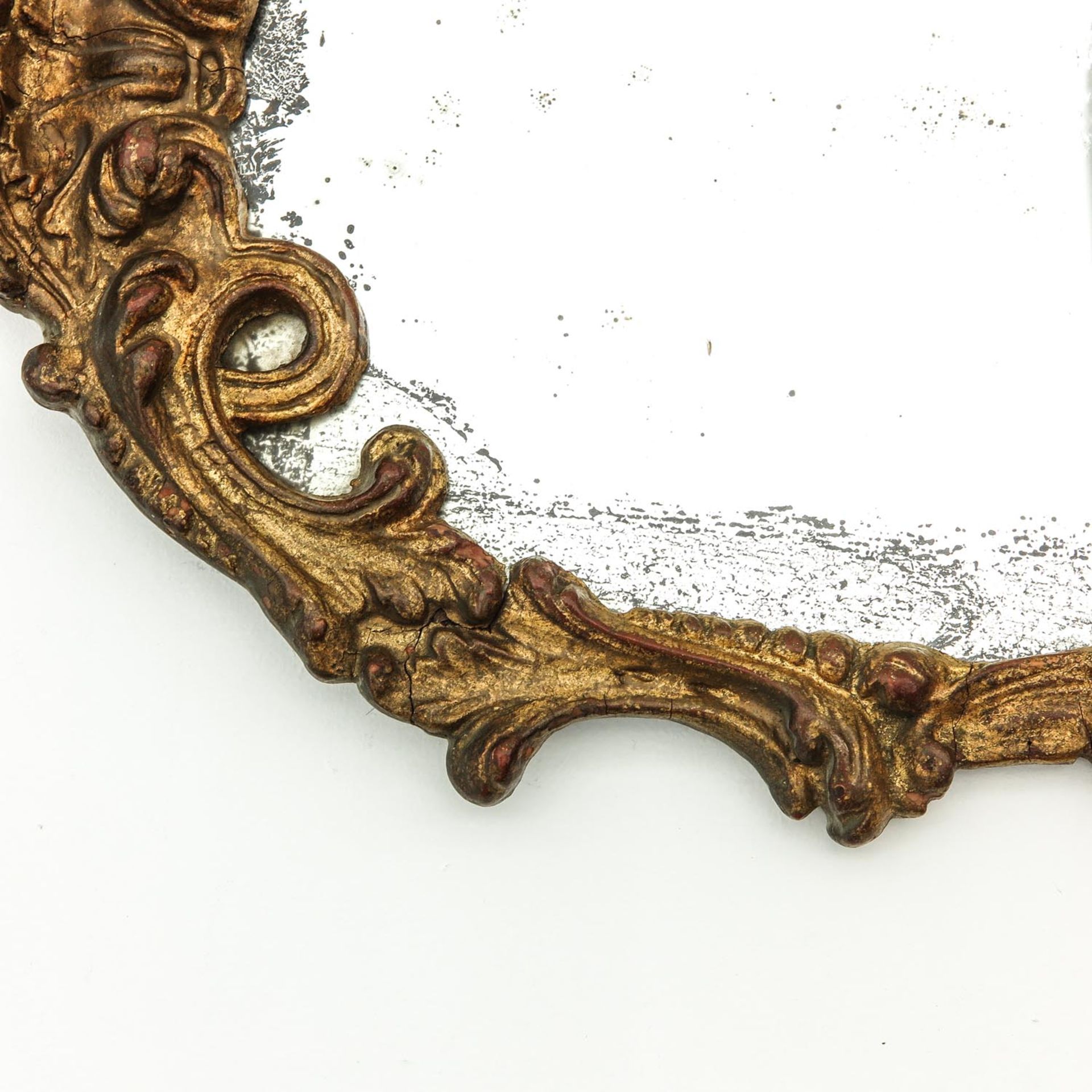 A Pair of 18th - 19th Century Wood Framed Mirrors - Bild 7 aus 8