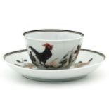 An Encre de Chene Cup and Saucer