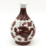 A Dragon Decor Vase