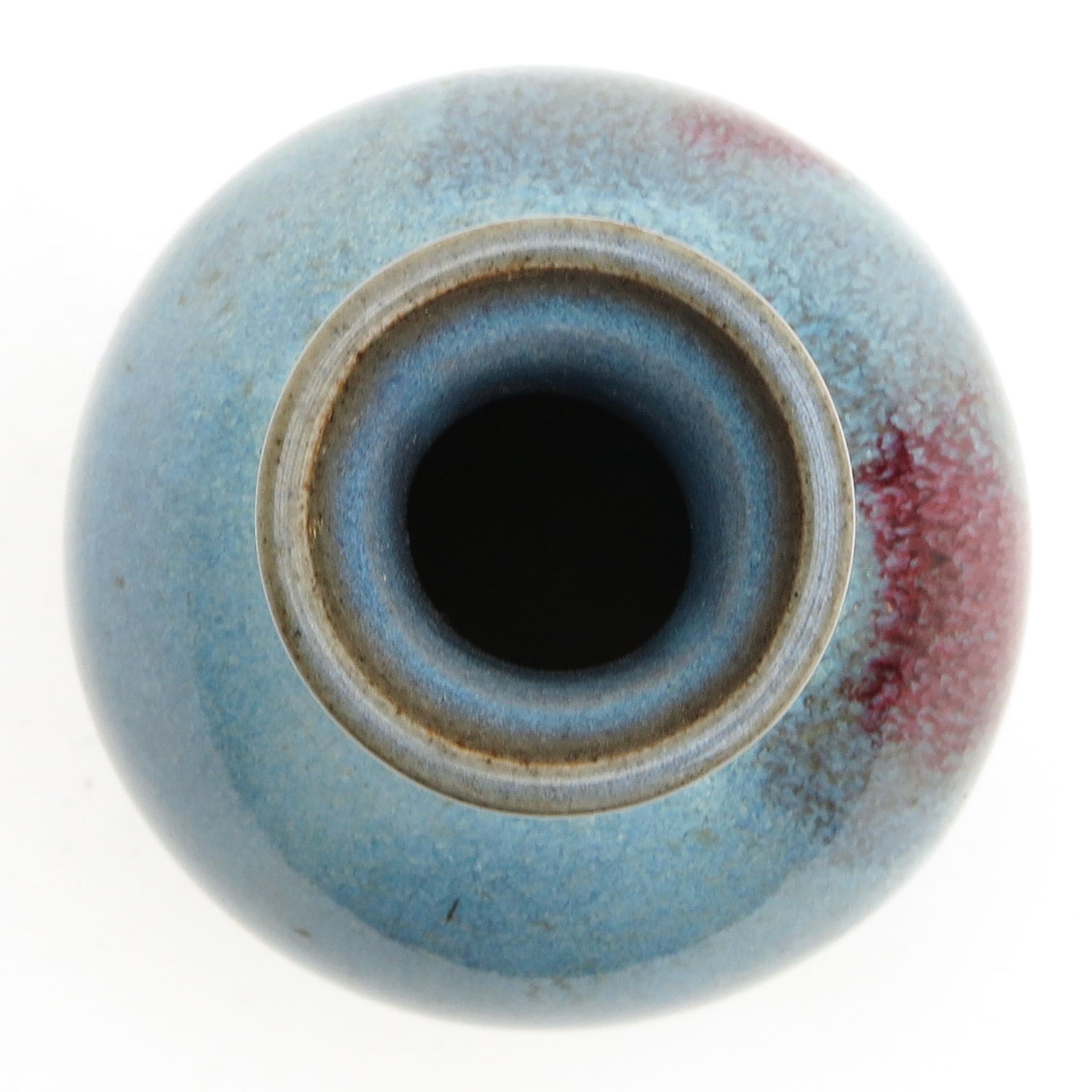 A Blue and Purple Splash Vase - Image 5 of 10