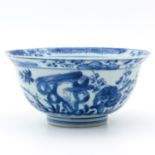 A Blue and White Bowl