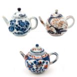 A Collection of Three Teapots