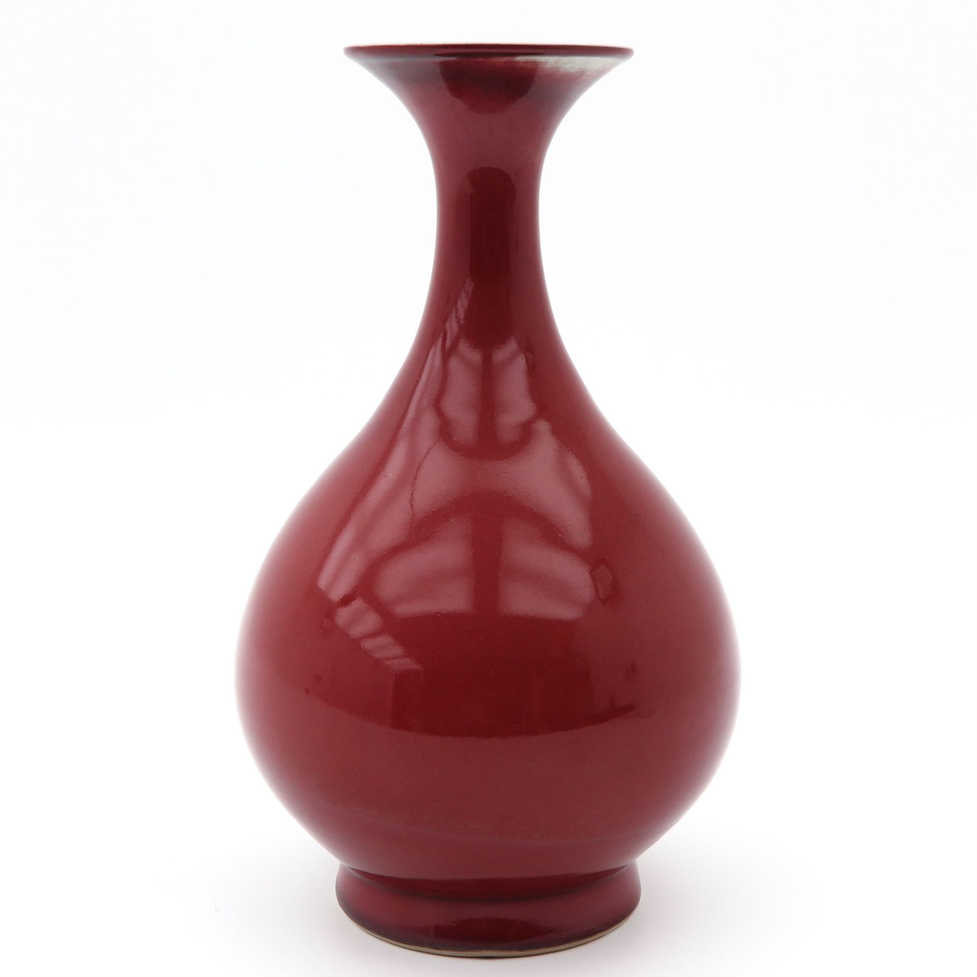 A Sang de Boeuf Vase - Image 3 of 10