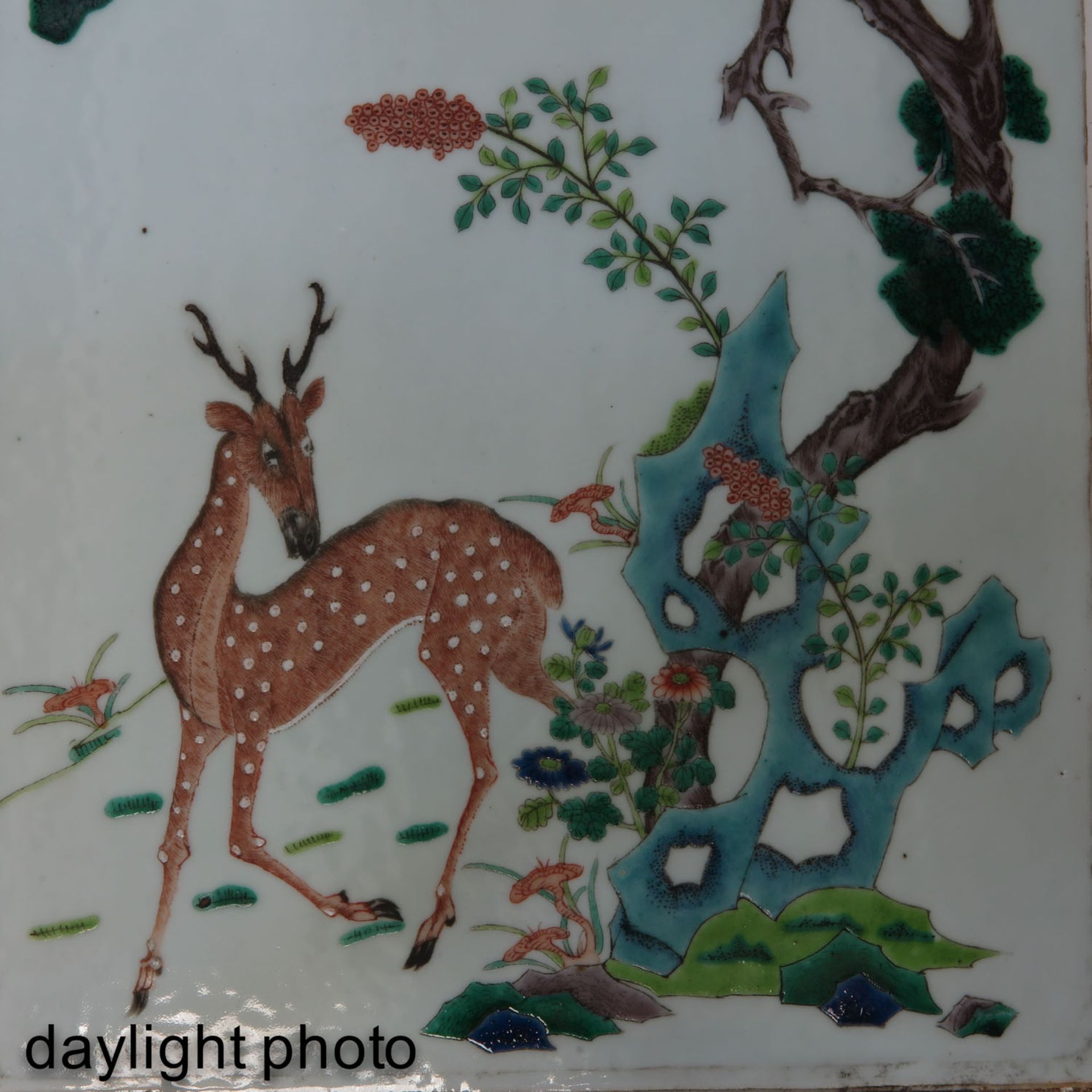 A Polychrome Decor Tile - Image 6 of 6