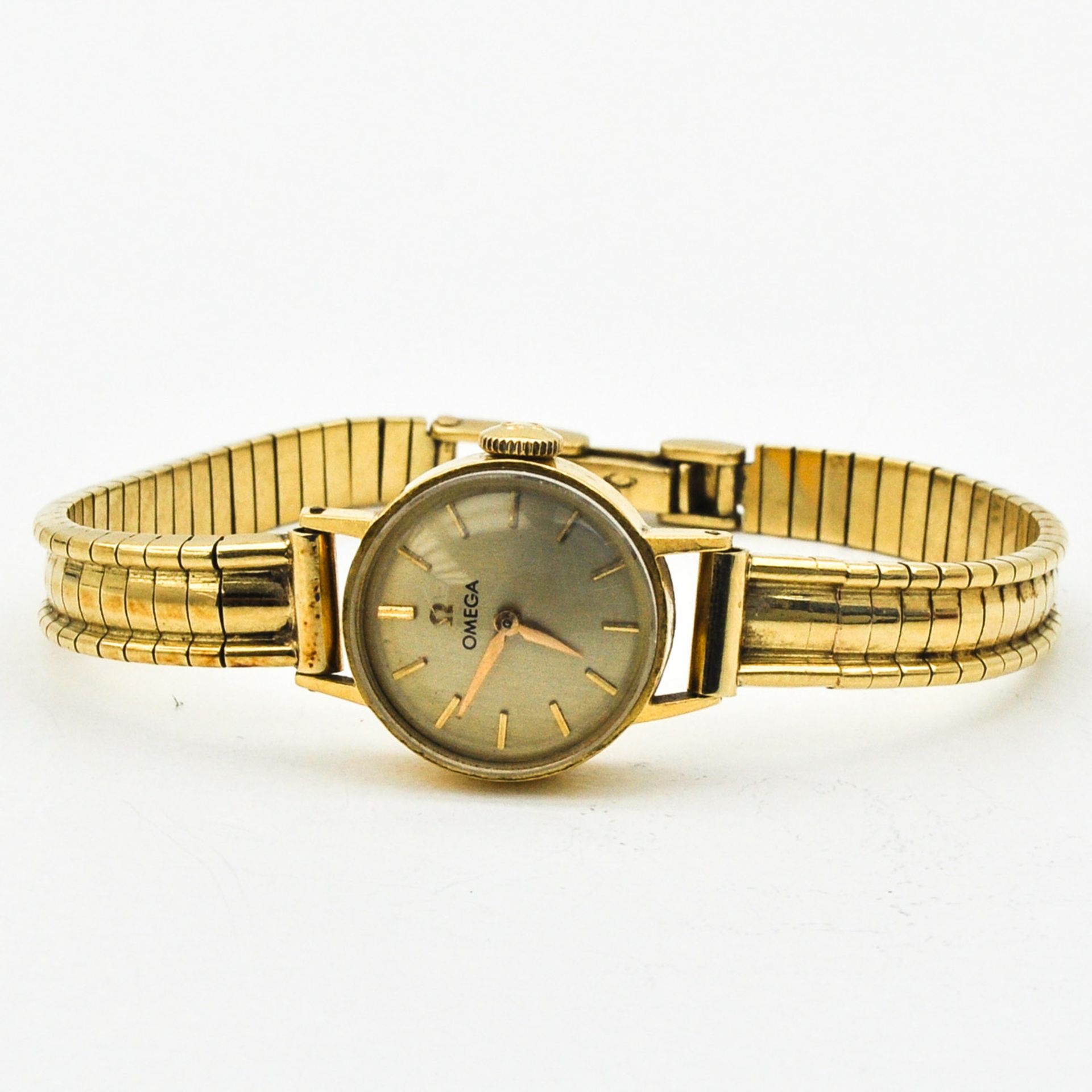 A Ladies 14KG Omega Watch