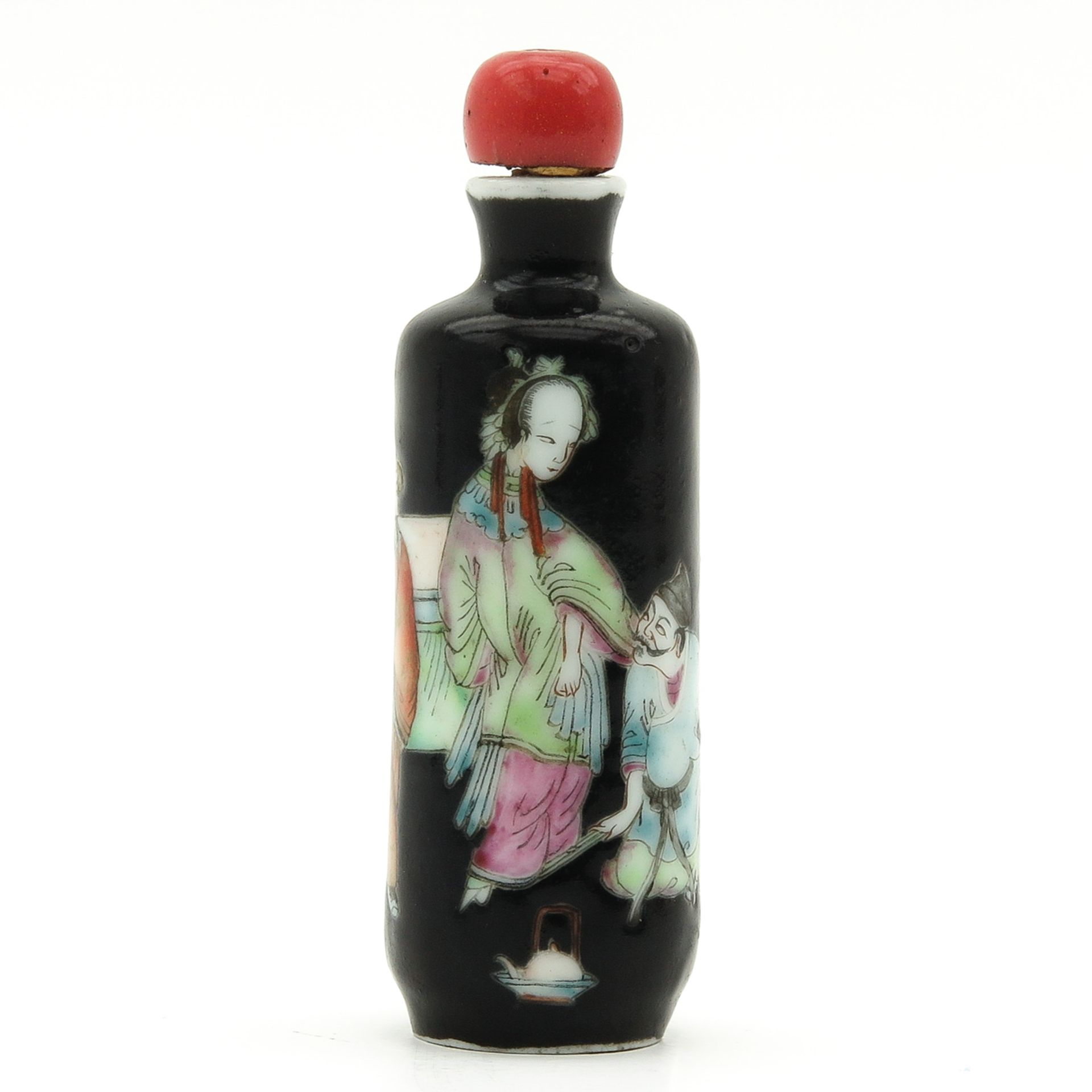 A Famille Noir Snuff Bottle - Image 2 of 9