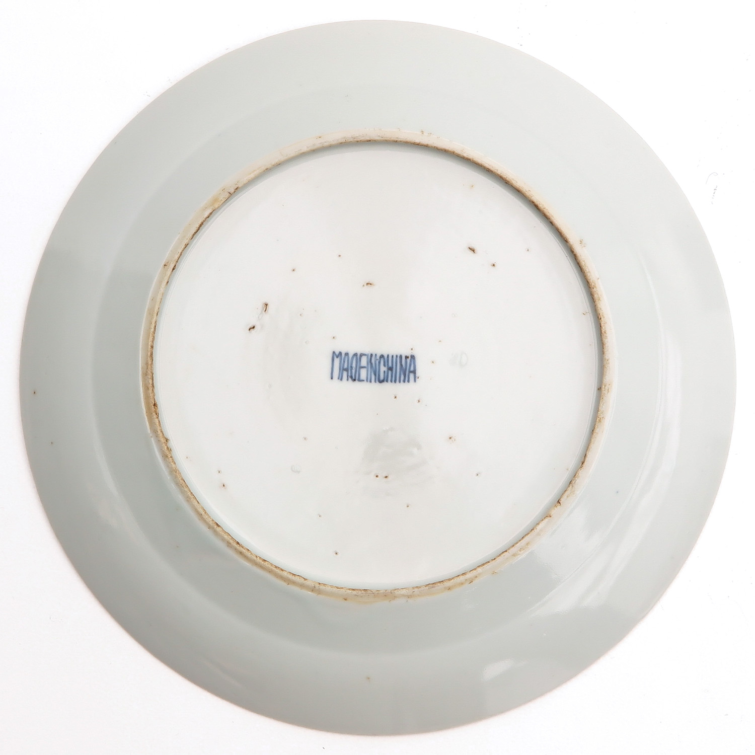 2 blue and White Plates - Image 6 of 9