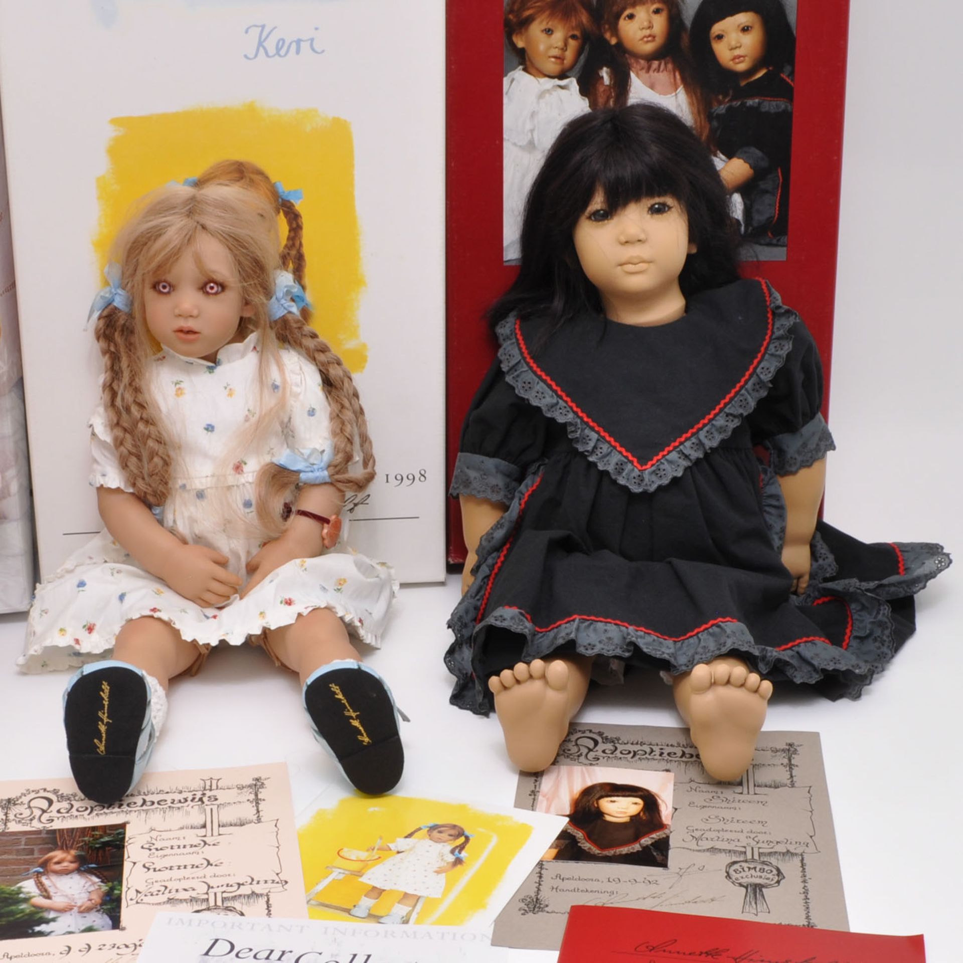 A Collection of 4 Annette Himstedt Dolls - Bild 2 aus 5