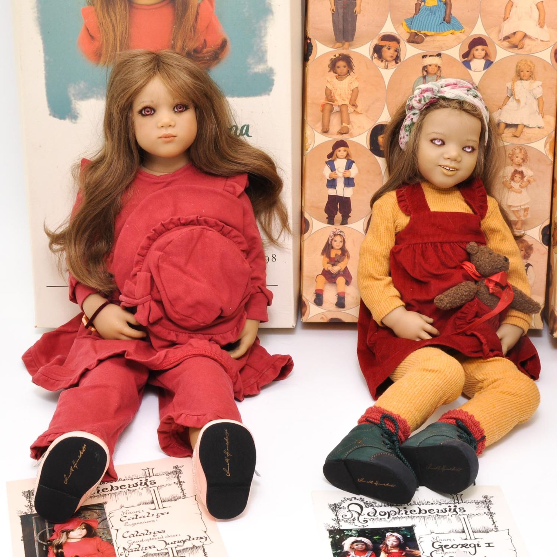 A Collection of 4 Annette Himstedt Dolls - Image 4 of 5