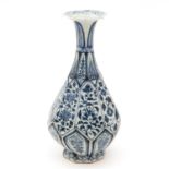 A Blue and White Vase