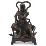 A Bronze Buddha Sculpture