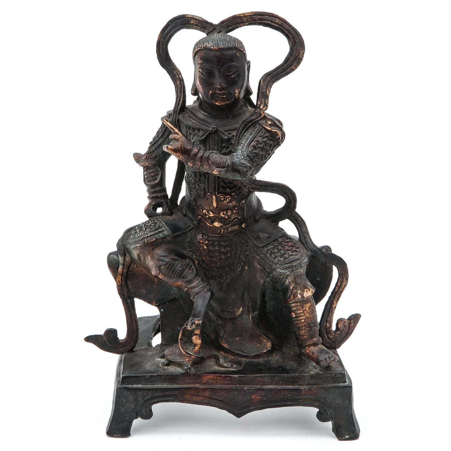 A Bronze Buddha Sculpture