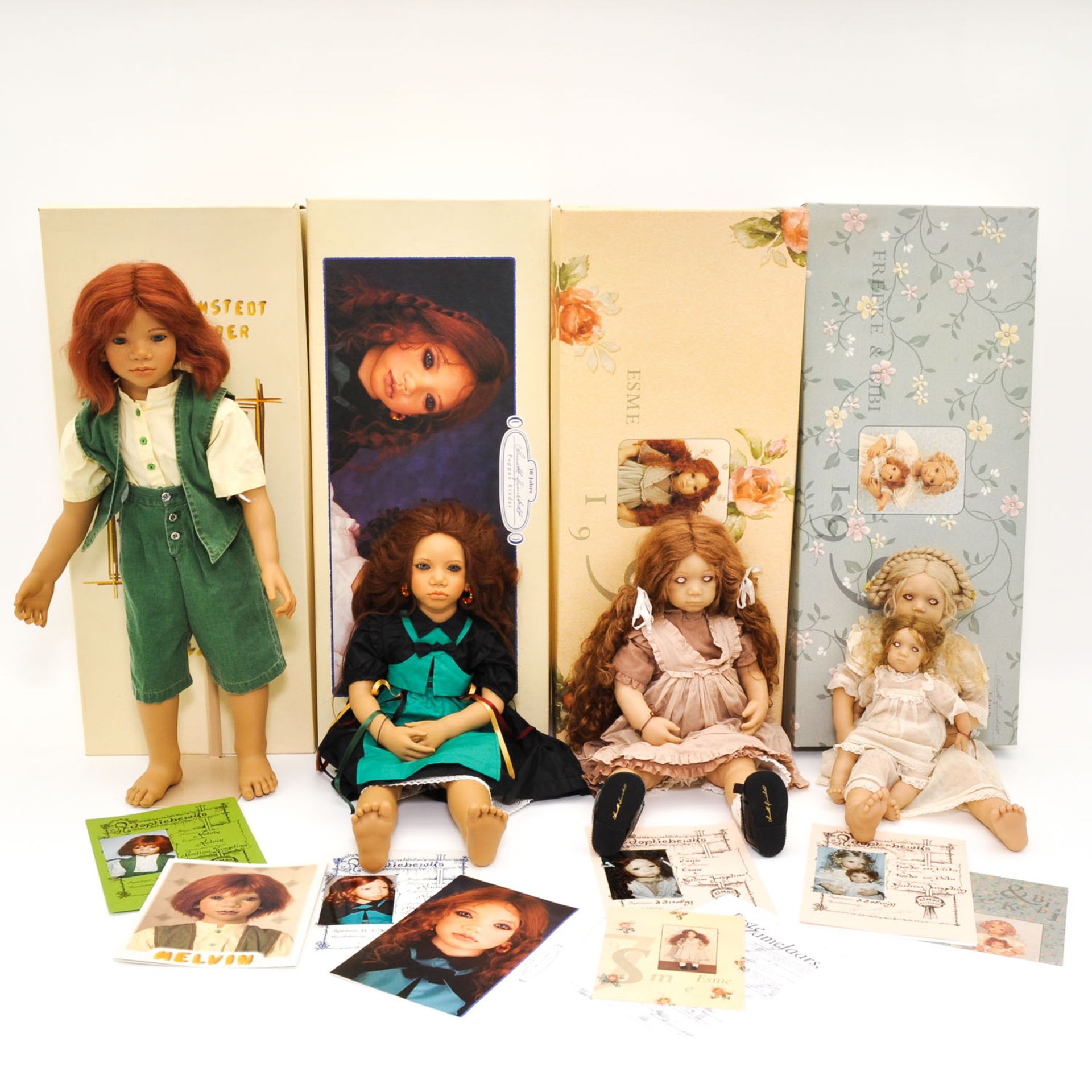 A Collection of 4 Annette Himstedt Dolls