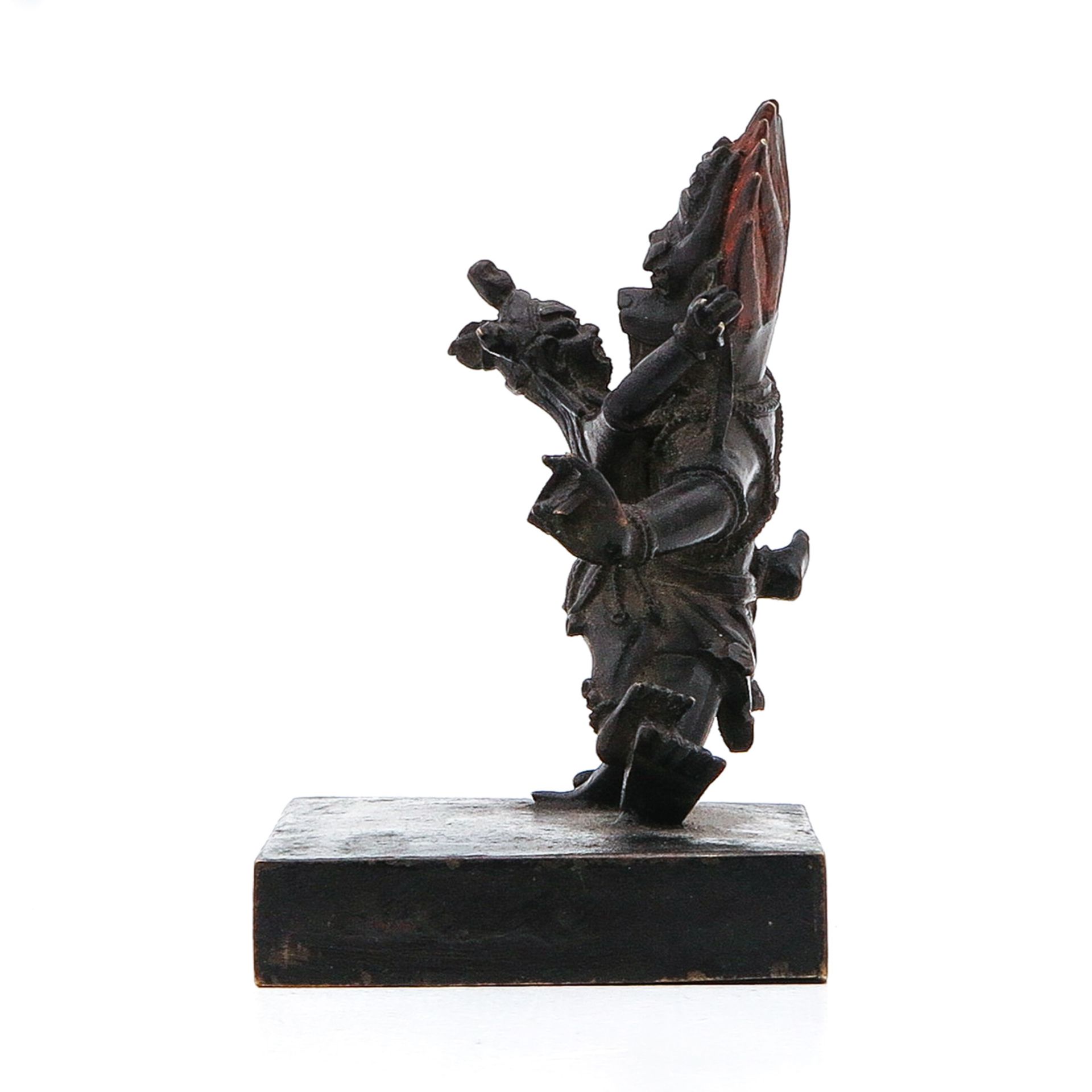 A Bronze Ming Sculpture - Image 2 of 9