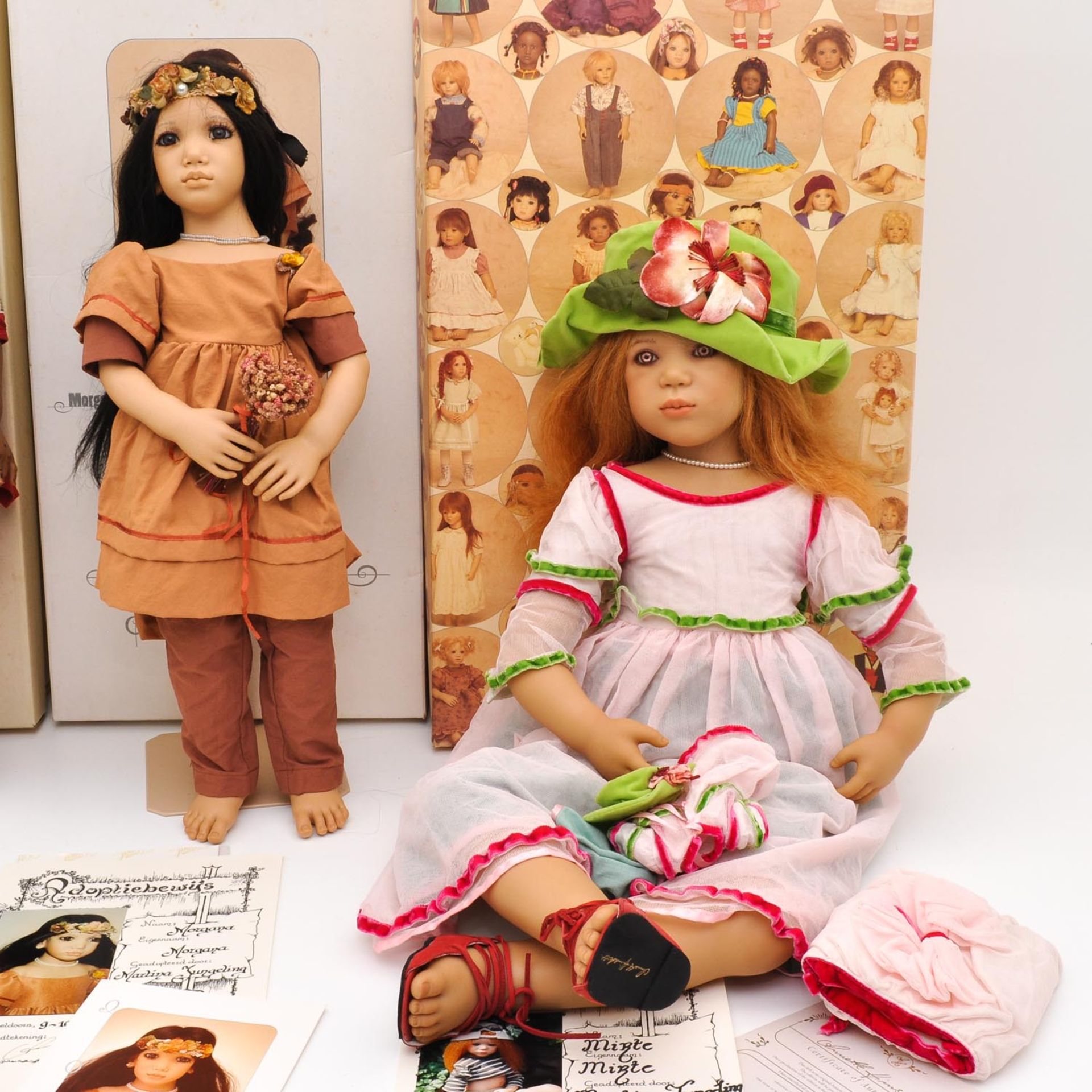 A Collection of 4 Annette Himstedt Dolls - Image 2 of 5