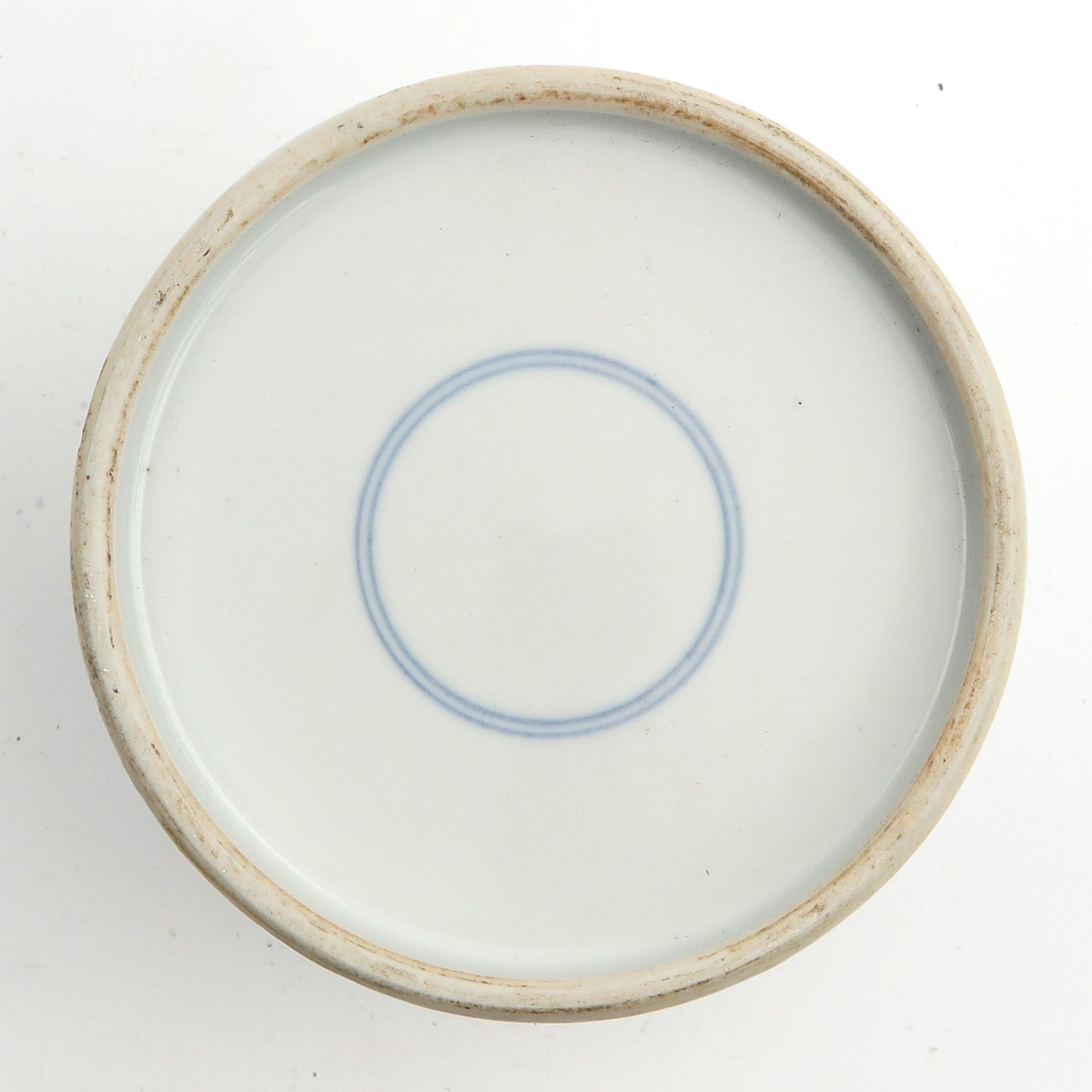 A Polychrome Decor Brush Pot - Image 6 of 10