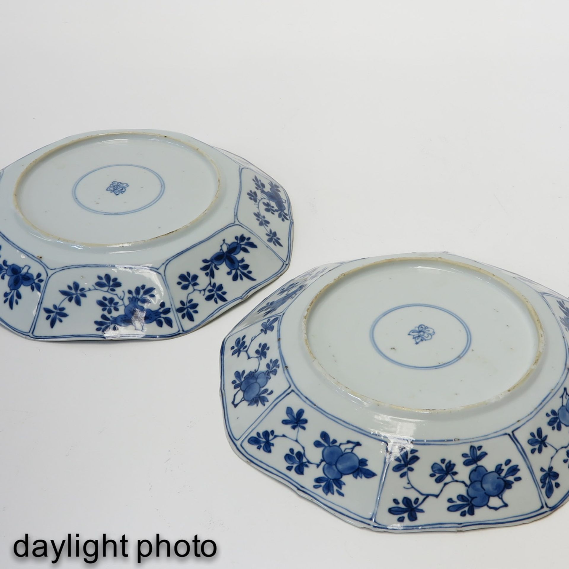 Two Blue and White Plates - Bild 8 aus 10