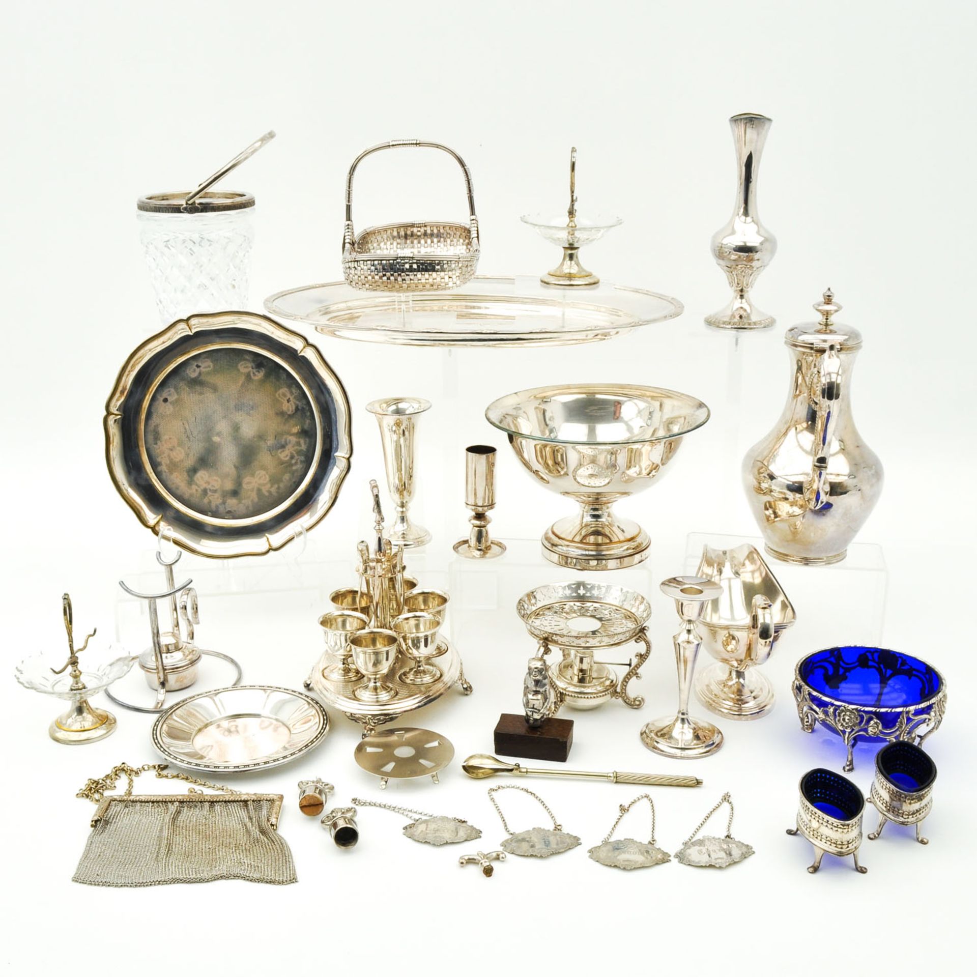 A Lot of Silver Plated Items - Bild 2 aus 7