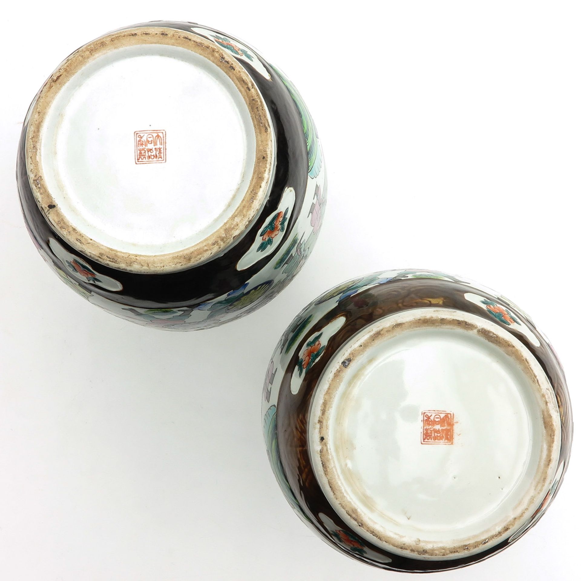 A Pair of Nanking Vases - Image 6 of 10