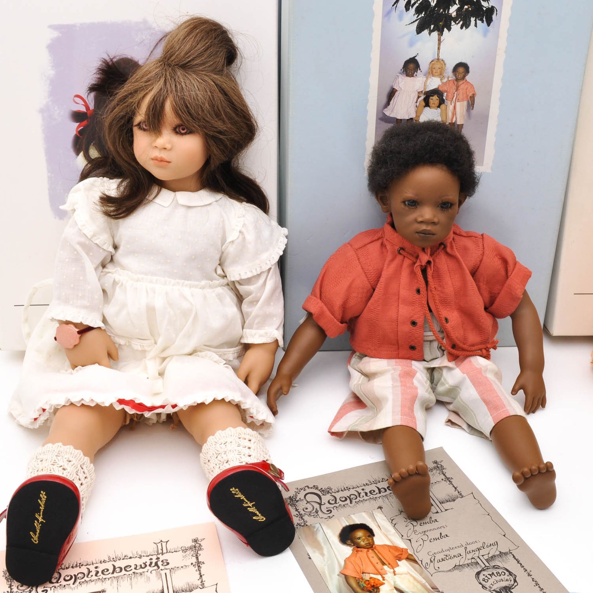 A Collection of 4 Annette Himstedt Dolls - Image 4 of 5