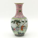 A Famille Rose Vase