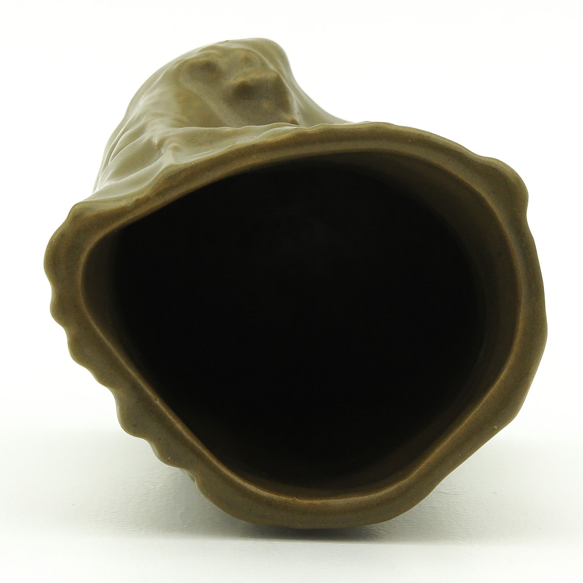 A Tea Dust Decor Brushpot - Image 5 of 8