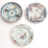 A Collection of 3 Plates