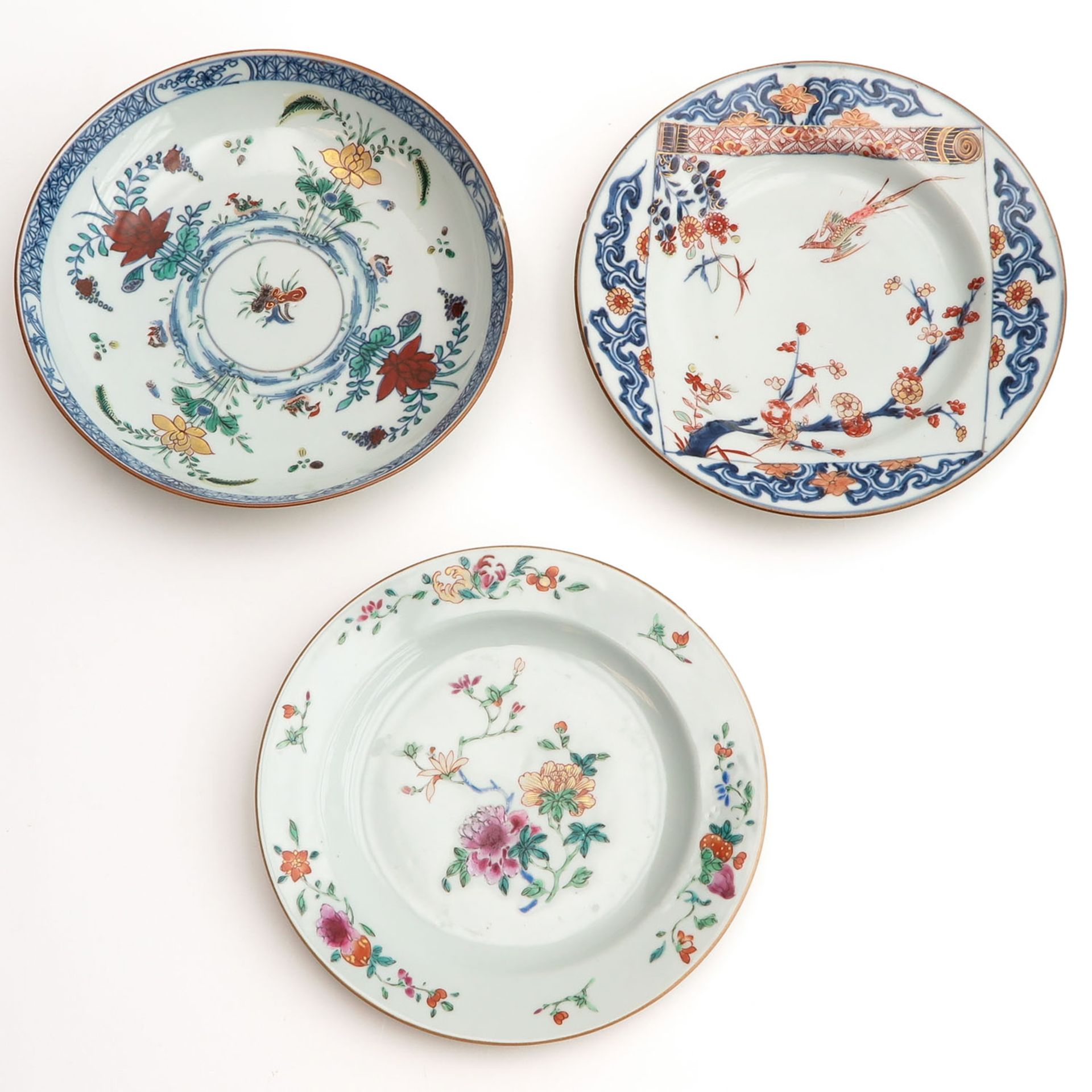 A Collection of 3 Plates